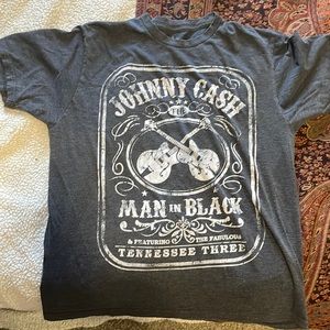 size large johnny cash tshirt